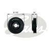 GATES TVD1105 Belt Pulley, crankshaft